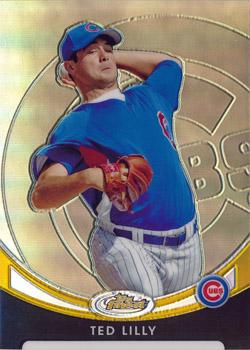 2010 Finest - Refractors Gold #95 Ted Lilly Front