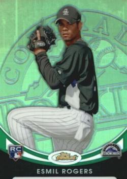 2010 Finest - Refractors Green #146 Esmil Rogers Front