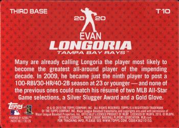 2010 Topps - 2020 #T10 Evan Longoria Back