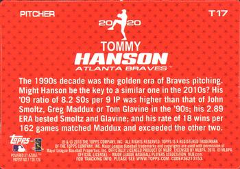 2010 Topps - 2020 #T17 Tommy Hanson Back