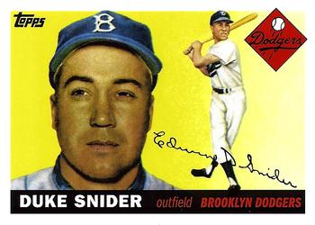2010 Topps - The Cards Your Mom Threw Out (Original Back) #210 Duke Snider Front