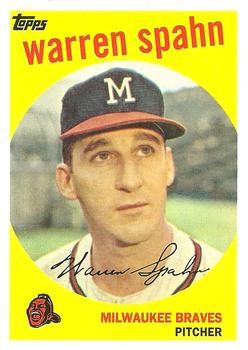 2010 Topps - The Cards Your Mom Threw Out (Original Back) #40 Warren Spahn Front