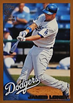 2010 Topps - Copper #454 James Loney Front