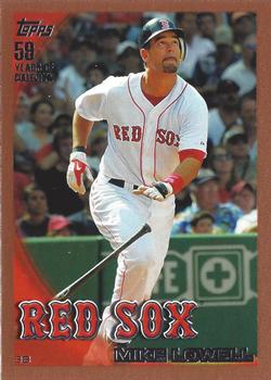 2010 Topps - Copper #595 Mike Lowell Front