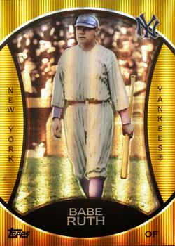 2010 Topps - Legends Gold Chrome #GC19 Babe Ruth Front