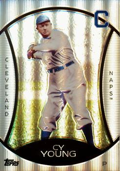 2010 Topps - Legends Platinum Chrome #PC9 Cy Young Front
