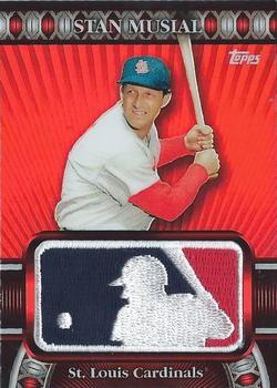 2010 Topps - Manufactured MLB Logoman Patch #LM-28 Stan Musial Front