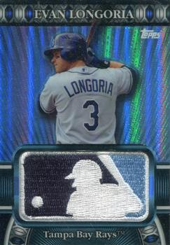 2010 Topps - Manufactured MLB Logoman Patch #LM-32 Evan Longoria Front