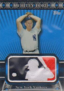 2010 Topps - Manufactured MLB Logoman Patch #LM-29 Whitey Ford Front