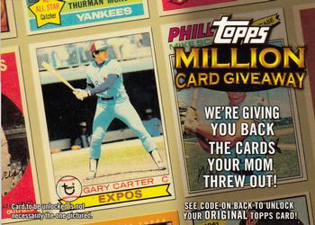 2010 Topps - Million Card Giveaway #TMC-12 Gary Carter Front