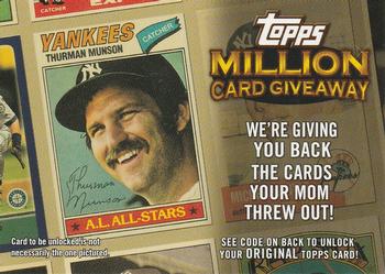 2010 Topps - Million Card Giveaway #TMC-27 Thurman Munson Front