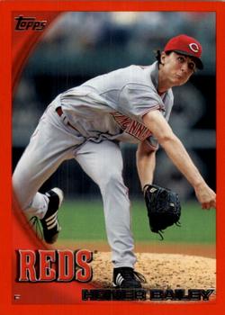 2010 Topps - Red #262 Homer Bailey Front