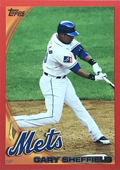 2010 Topps - Red #299 Gary Sheffield Front