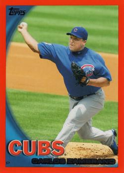 2010 Topps - Red #337 Carlos Zambrano Front