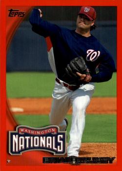 2010 Topps - Red #343 Brian Bruney Front