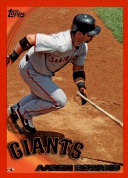 2010 Topps - Red #578 Aaron Rowand Front