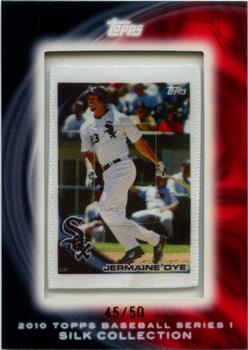 2010 Topps - Silk Collection #NNO Jermaine Dye Front