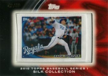 2010 Topps - Silk Collection #NNO Zack Greinke Front