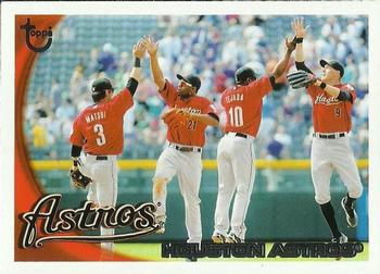 2010 Topps - Vintage Cardstock #38 Houston Astros Front