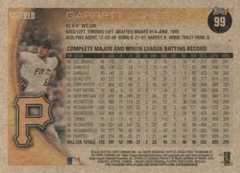 2010 Topps - Vintage Cardstock #99 Garrett Jones Back