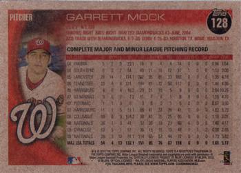 2010 Topps - Vintage Cardstock #128 Garrett Mock Back