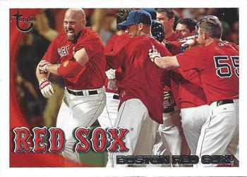 2010 Topps - Vintage Cardstock #480 Boston Red Sox Front