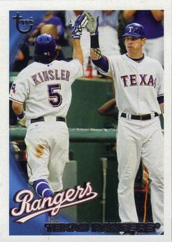 2010 Topps - Vintage Cardstock #645 Texas Rangers Front