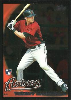 2010 Topps - Black #292 Tommy Manzella Front