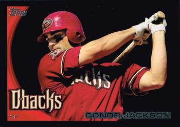 2010 Topps - Black #478 Conor Jackson Front