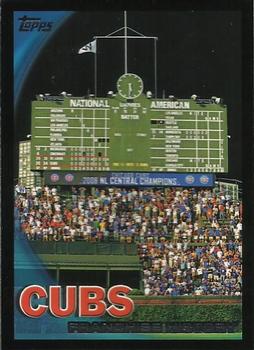 2010 Topps - Black #511 Cubs Franchise History Front
