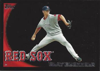 2010 Topps - Black #572 Clay Buchholz Front