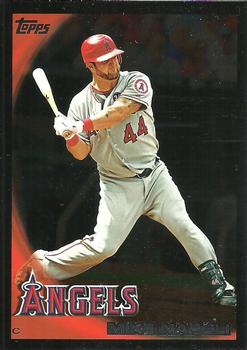 2010 Topps - Black #619 Mike Napoli Front