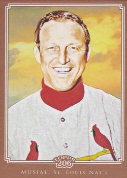 2010 Topps 206 - Bronze #26 Stan Musial Front