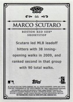 2010 Topps 206 - Bronze #66 Marco Scutaro Back