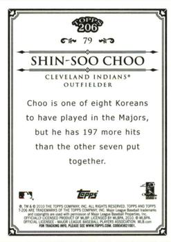 2010 Topps 206 - Bronze #79 Shin-Soo Choo Back