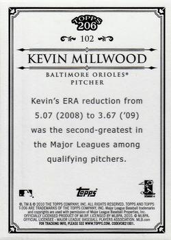2010 Topps 206 - Bronze #102 Kevin Millwood Back