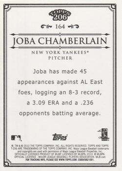 2010 Topps 206 - Bronze #164 Joba Chamberlain Back