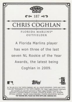 2010 Topps 206 - Bronze #187 Chris Coghlan Back