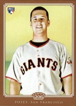 2010 Topps 206 - Bronze #193 Buster Posey Front