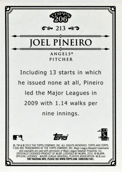 2010 Topps 206 - Bronze #213 Joel Pineiro Back
