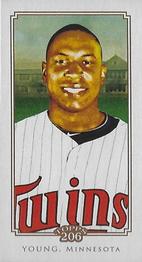 2010 Topps 206 - Mini American Caramel #135 Delmon Young Front