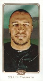 2010 Topps 206 - Mini Cycle #49 Vernon Wells Front