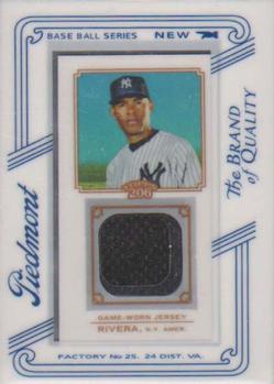 2010 Topps 206 - Mini Framed Relics Piedmont #TR-MR Mariano Rivera Front