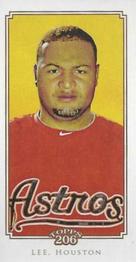 2010 Topps 206 - Mini Piedmont #83 Carlos Lee Front