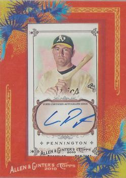 2010 Topps Allen & Ginter - Autographs #AGA-CP Cliff Pennington Front