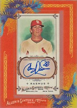 2010 Topps Allen & Ginter - Autographs #AGA-CR Colby Rasmus Front