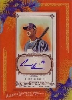 2010 Topps Allen & Ginter - Autographs #AGA-AEI Andre Ethier Front