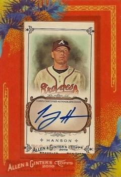 2010 Topps Allen & Ginter - Autographs #AGA-TH Tommy Hanson Front