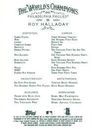 2010 Topps Allen & Ginter - Mini #96 Roy Halladay Back
