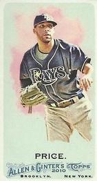 2010 Topps Allen & Ginter - Mini A & G Back #132 David Price Front